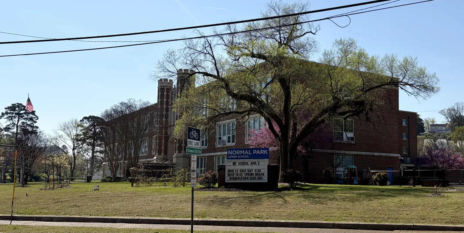 The upper school of Normal Park Museum Magnet on Mississippi Avenue in North Chattanooga.