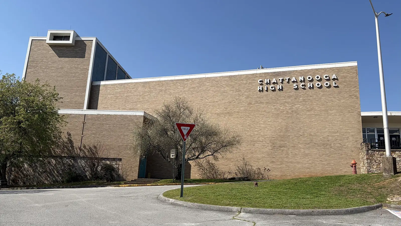 Chattanooga High School Center for Creative Arts on Dallas Road on the North Shore.