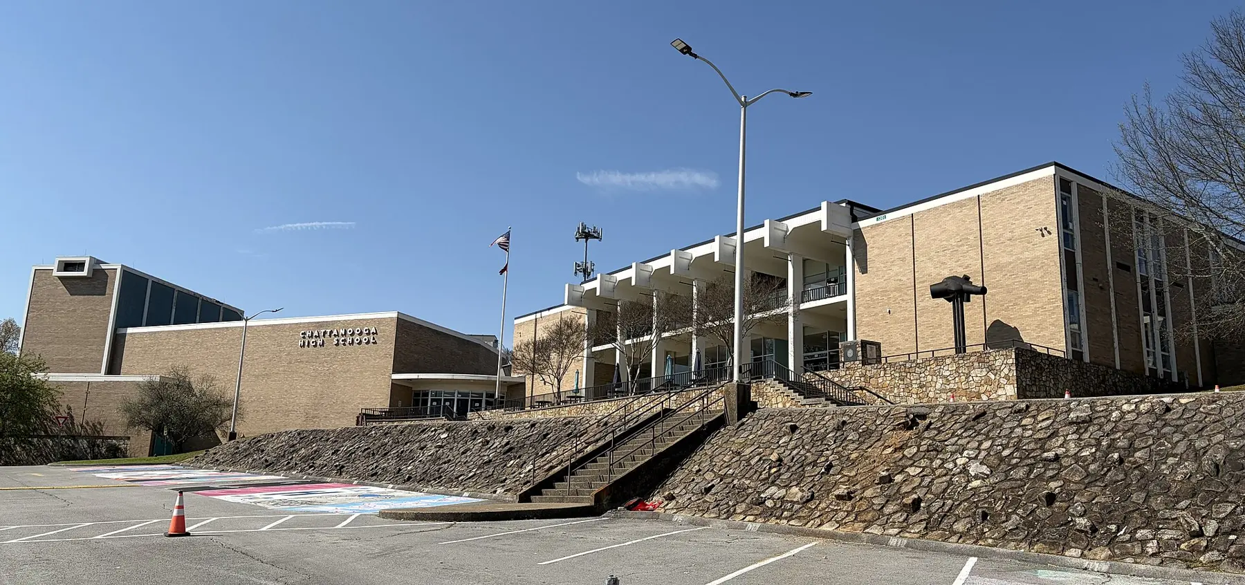 Chattanooga High School Center for Creative Arts, a Hamilton County Schools fine arts magnet on the North Shore of Chattanooga.